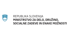 Logotip Ministrstva za delo, družino, socialne zadeve in enake možnosti