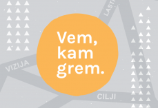 Prikazna slika natečaja z napisom Vem, kam grem